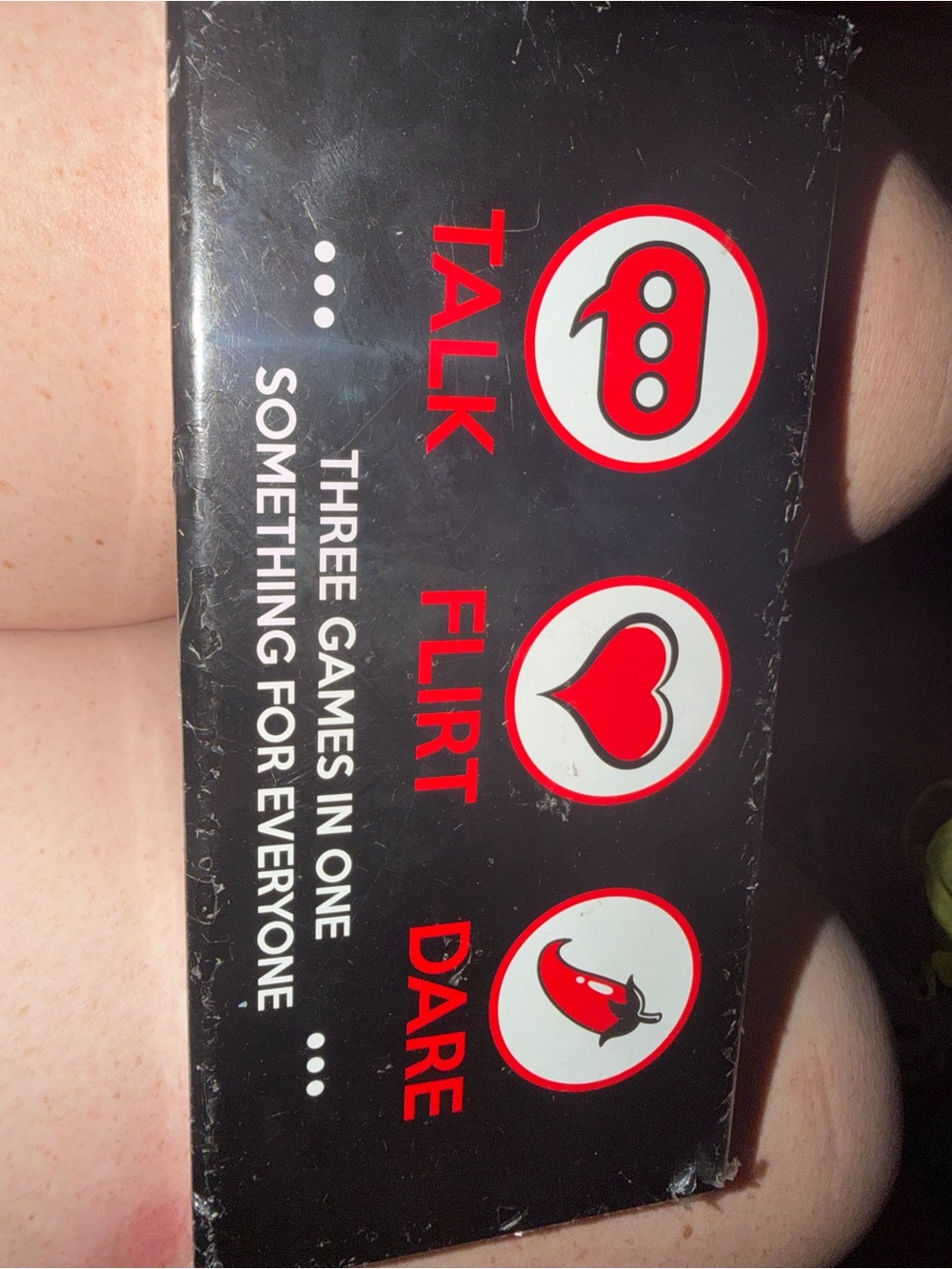 Talk Flirt Dare Game Box - brand new in plastic.